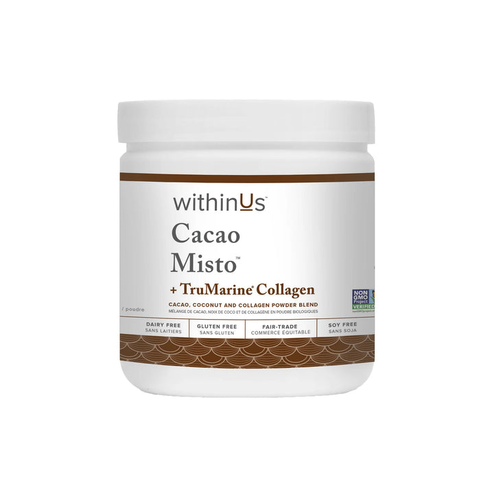 Cacao Misto + TruMarine® Collagen Jar - 17 Servings