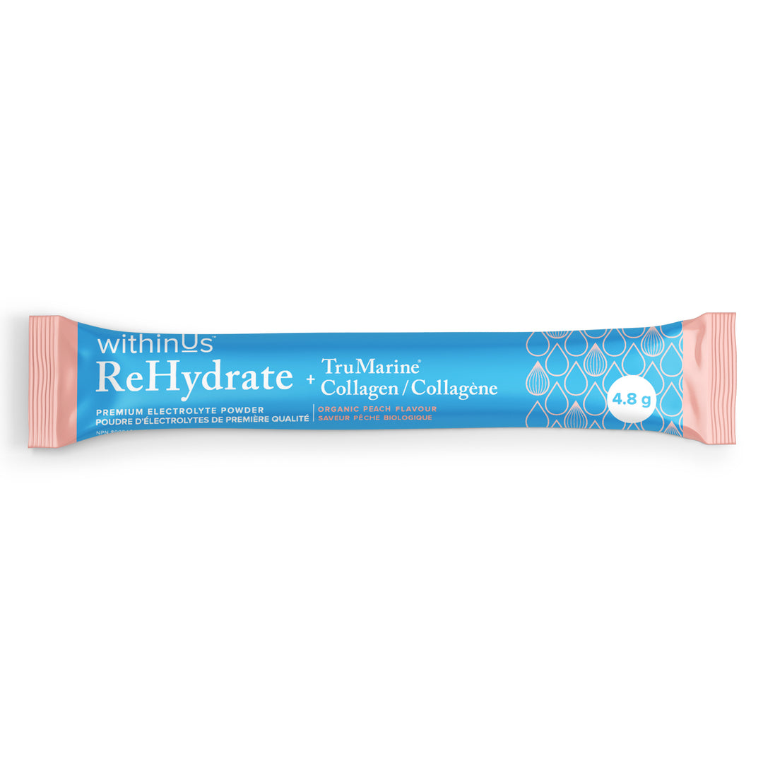 ReHydrate + TruMarine® Collagen PEACH - 50 支装