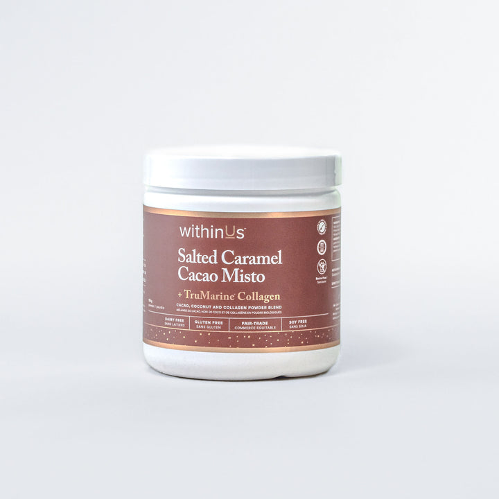 Salted Caramel Cacao Misto + TruMarine® Collagen Jar - 17 Servings