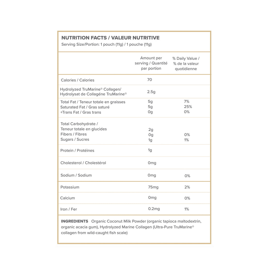 Coconut Creamer + TruMarine® Collagen Sample