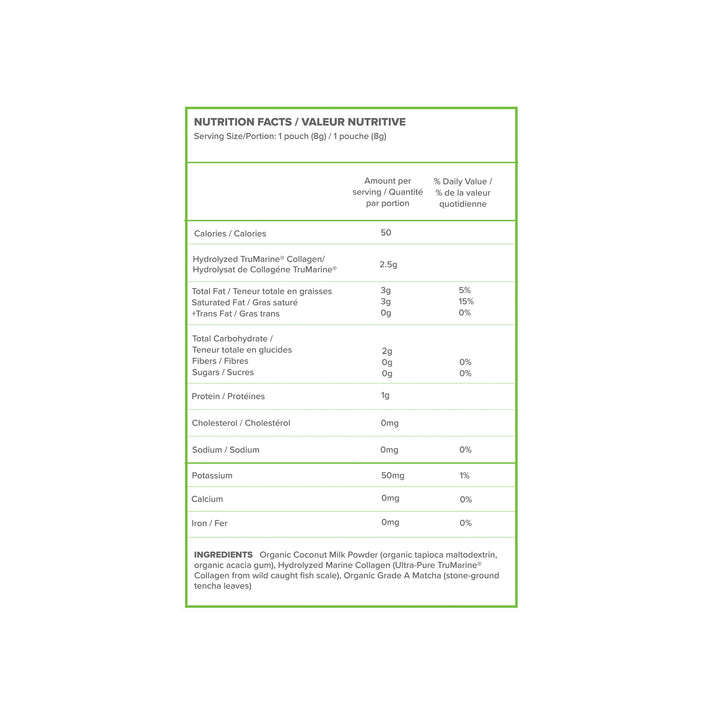 Matcha Misto + TruMarine® Collagen Sample