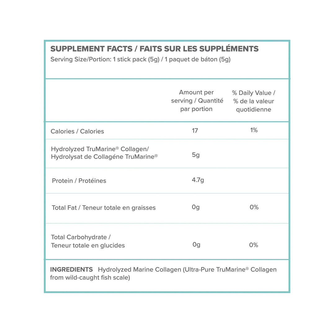 TruMarine® Collagen Pouch - 50 Stick Packs