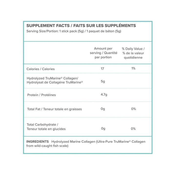 TruMarine® Collagen Pouch - 50 Stick Packs