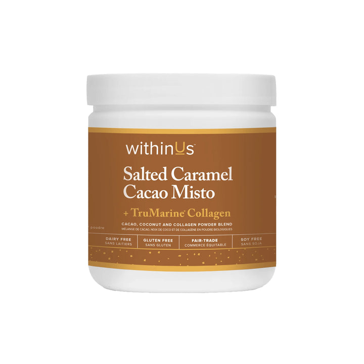 *NEW* Salted Caramel Cacao Misto + TruMarine® Collagen Jar - 17 Servings