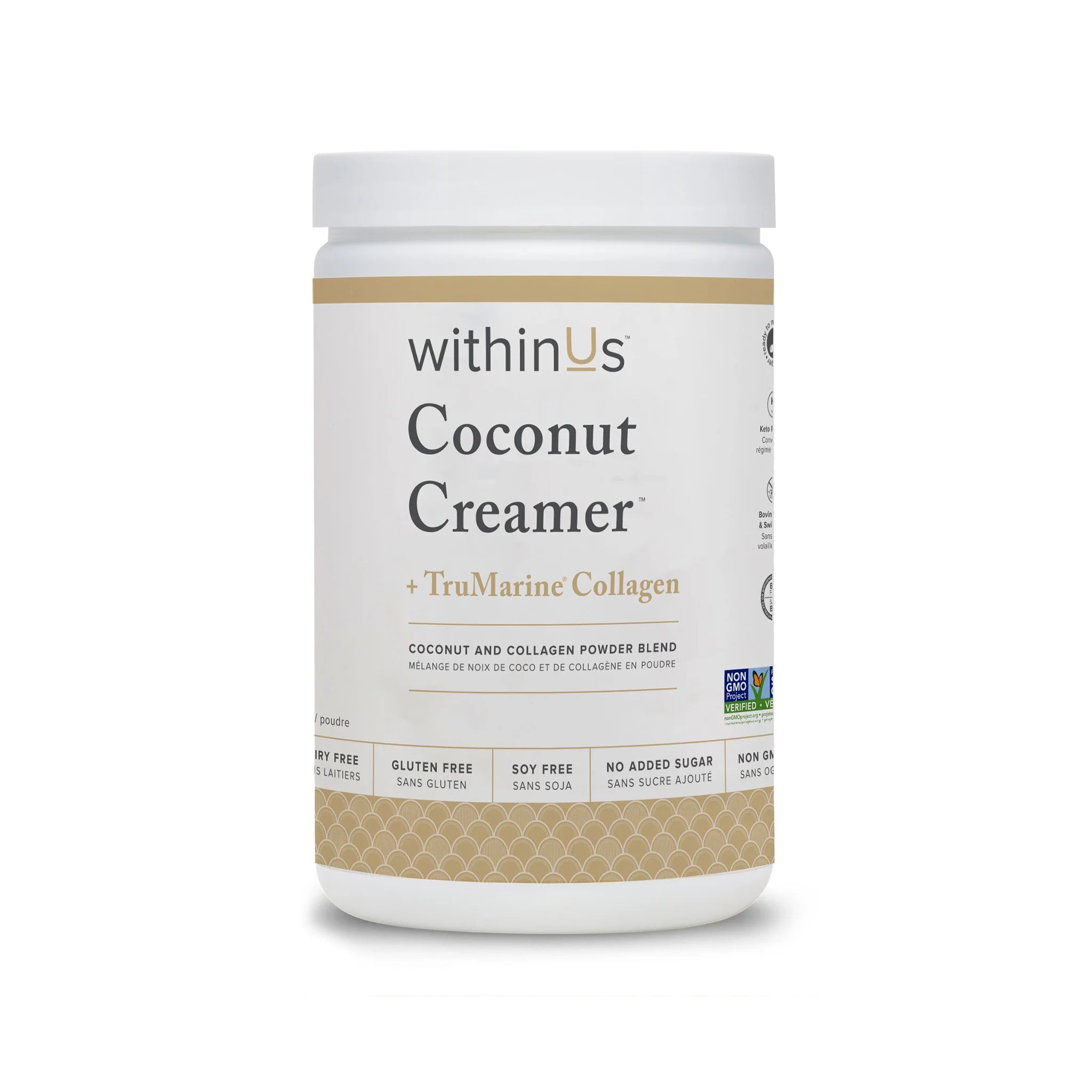 Coconut Creamer + TruMarine® Collagen Jar - 25 Servings