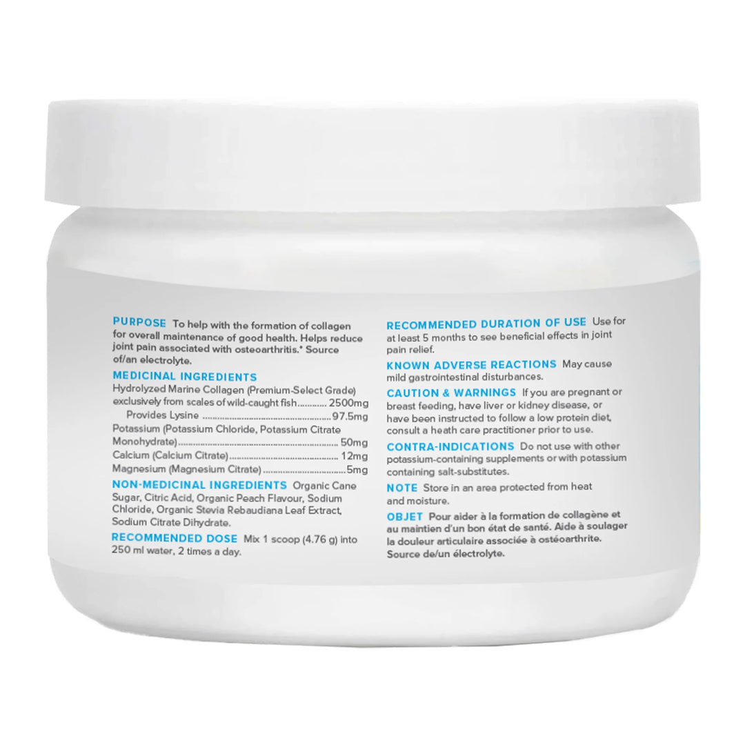 ReHydrate + TruMarine® Collagen Jar PEACH - 30 Servings