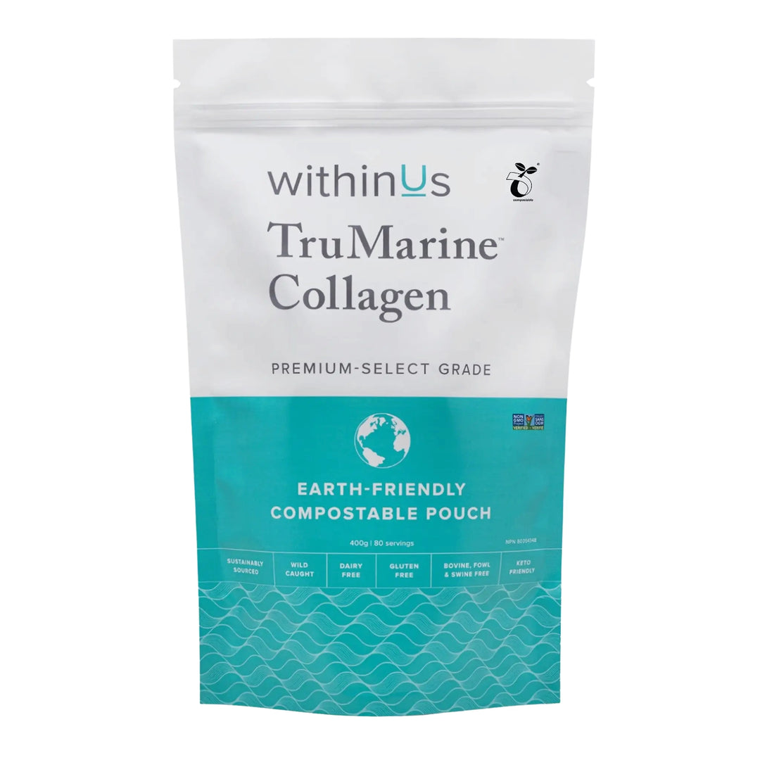 TruMarine® 胶原蛋白可堆肥小袋 - 80 份