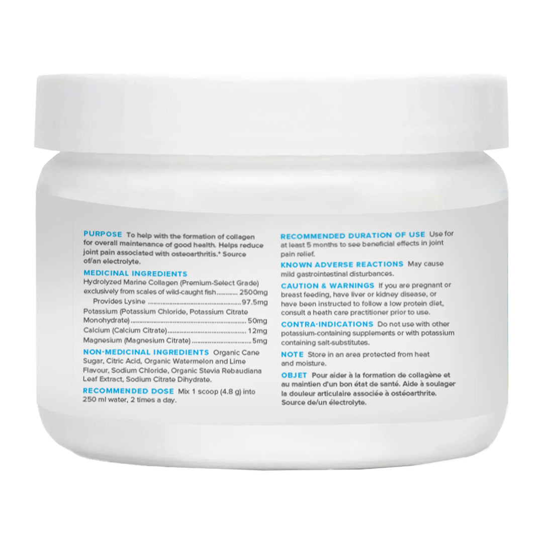 ReHydrate + TruMarine® Collagen Jar WATERMELON + LIME - 30 份装