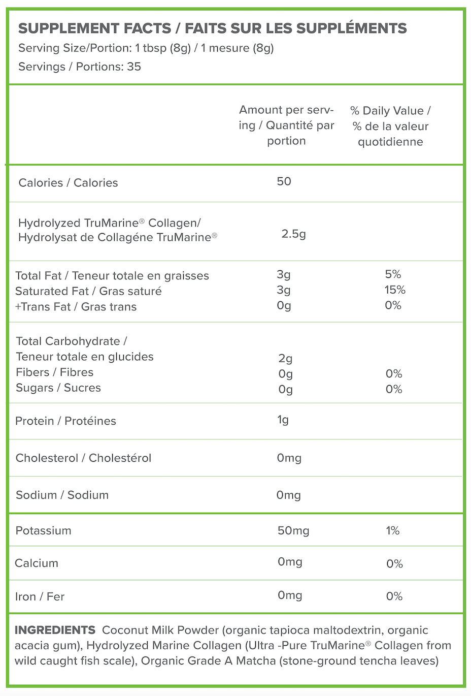 Matcha Misto + TruMarine® Collagen Jar - 35 Servings