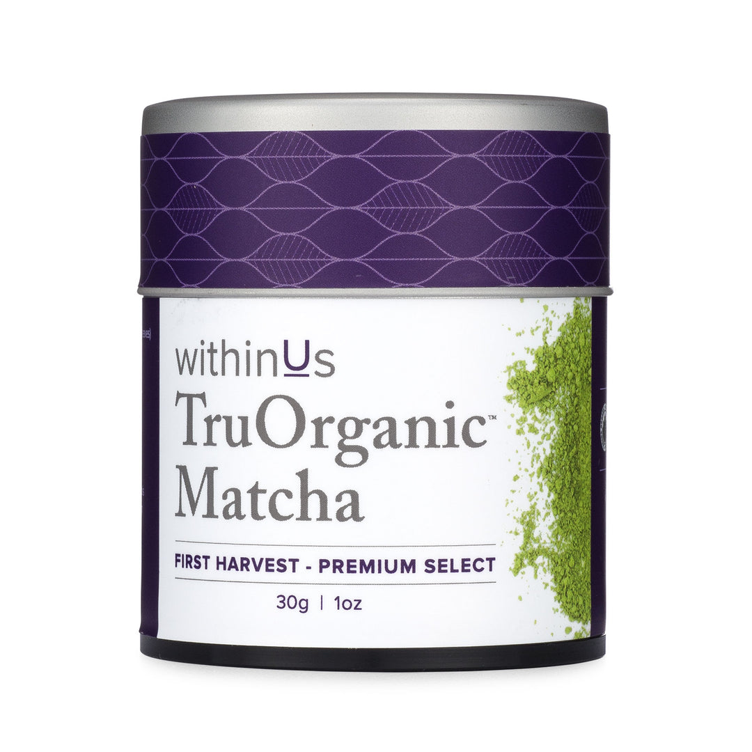 withinUs TruOrganic Matcha - 30g - Approximately 30 servings