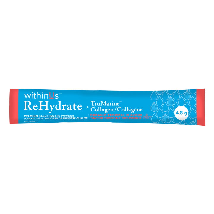 ReHydrate + TruMarine® 胶原蛋白热带样品